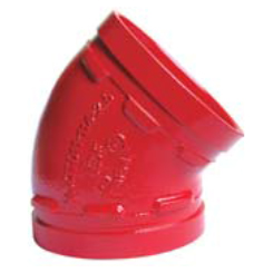 Grooved 45°Elbow